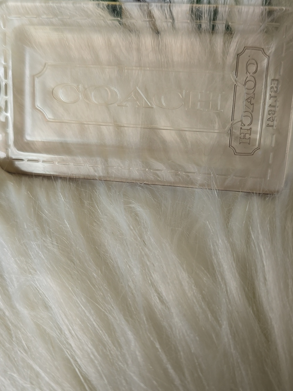 Coach POPPY   hangtag  Large Sized 3.5" L
